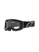 Alpinestars Vision 8 CORP DUAL PANE Black/Clear Motocross Goggles