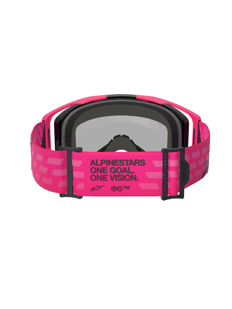 Alpinestars Vision 8 CORP Roze Spiegel Rood/ Crossbril