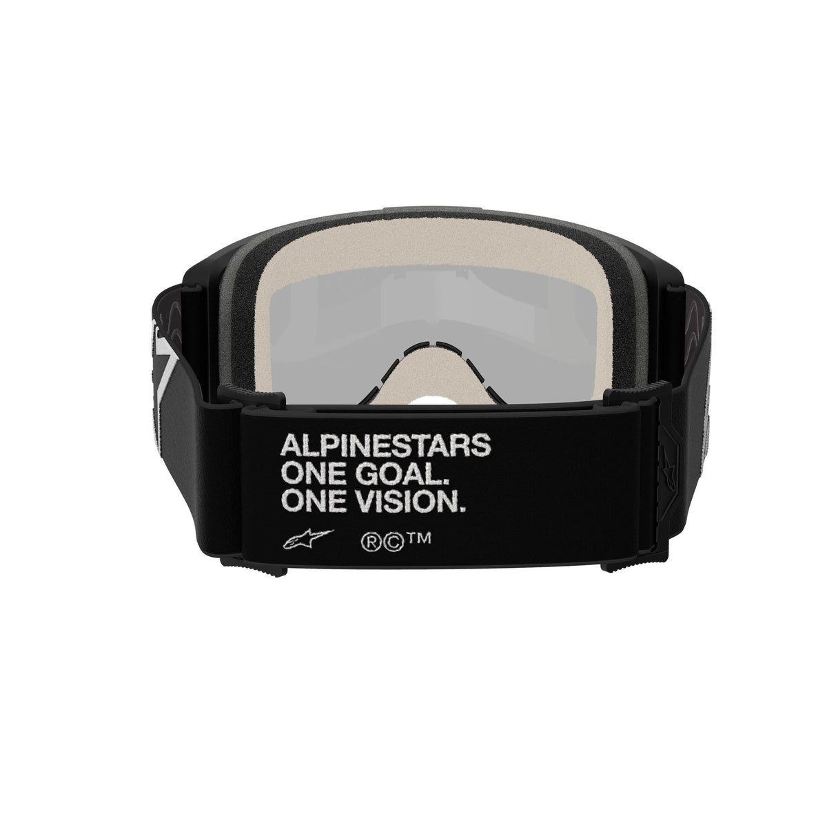 Alpinestars Vision 5 CORP Black/Mirror Silver Motocross Goggles