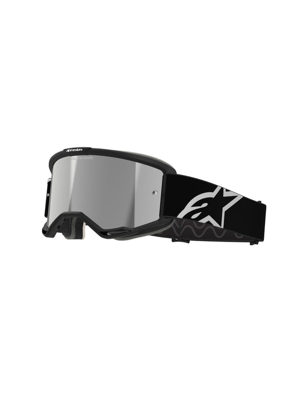 Alpinestars Vision 5 CORP Schwarz/Spiegel Silber Crossbrille