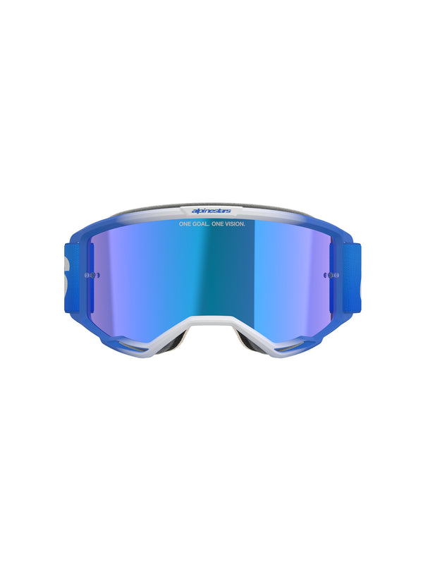 Alpinestars Vision 5 BLAZE Blau Spiegel Blau Motocross-Brille