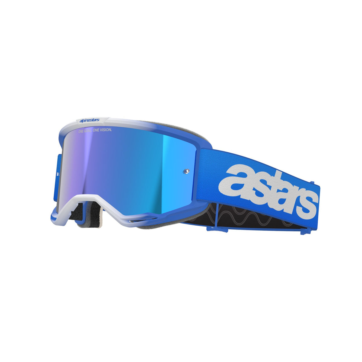 Alpinestars Vision 5 BLAZE Blauw Spiegel Blauw Crossbril