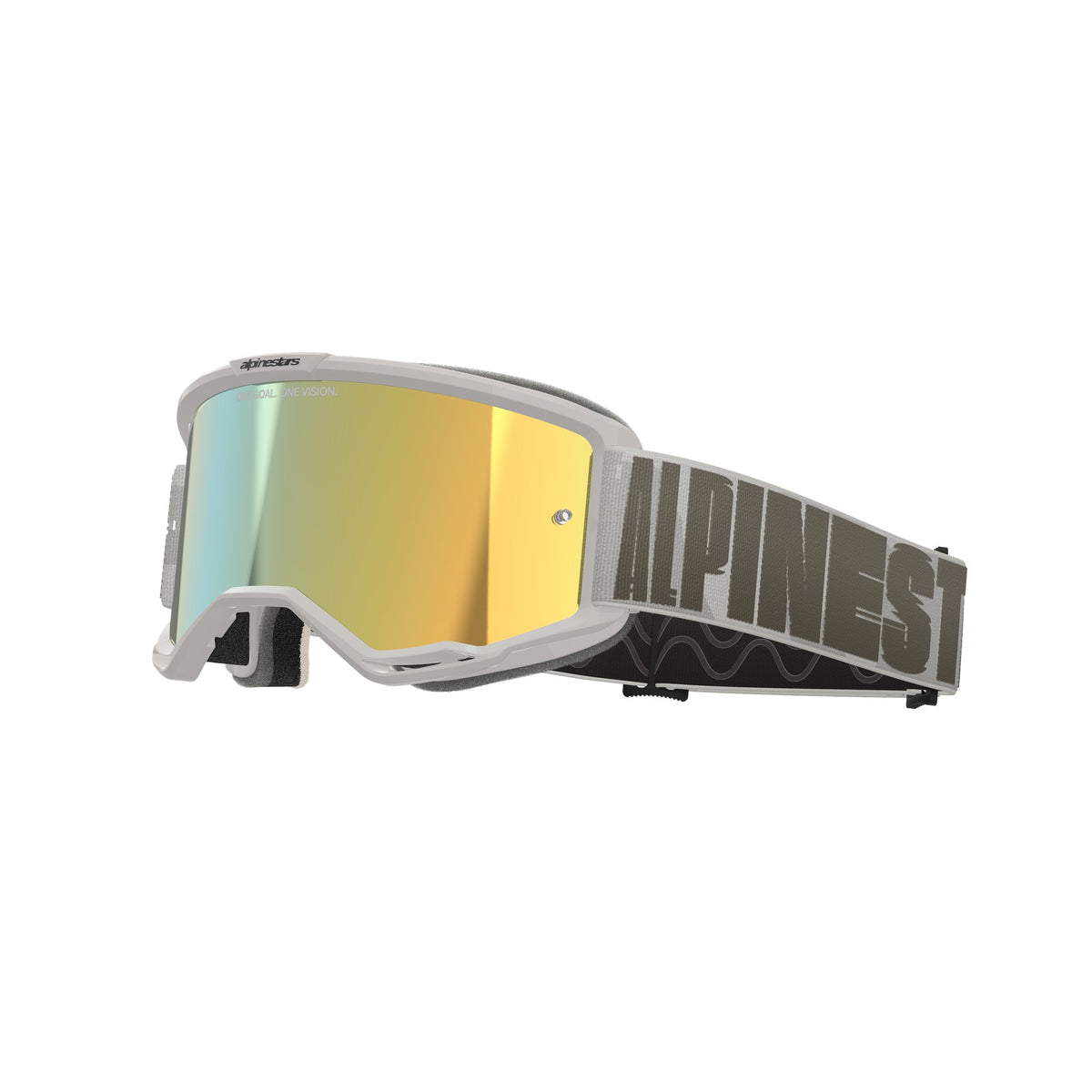 Alpinestars Vision 5 HOLLOW WIND Spiegel Goud Crossbril