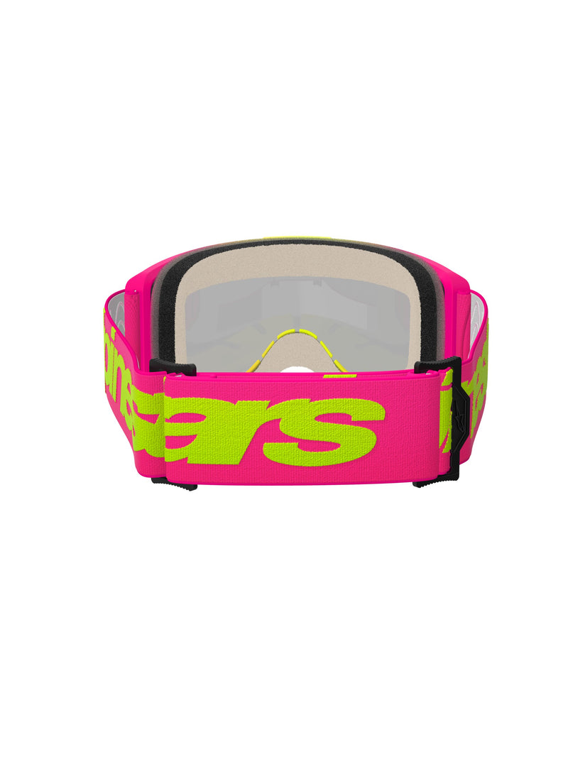 Alpinestars Vision 5 WORDMARK Fluorozegeel Spiegel Rood/ Crossbril