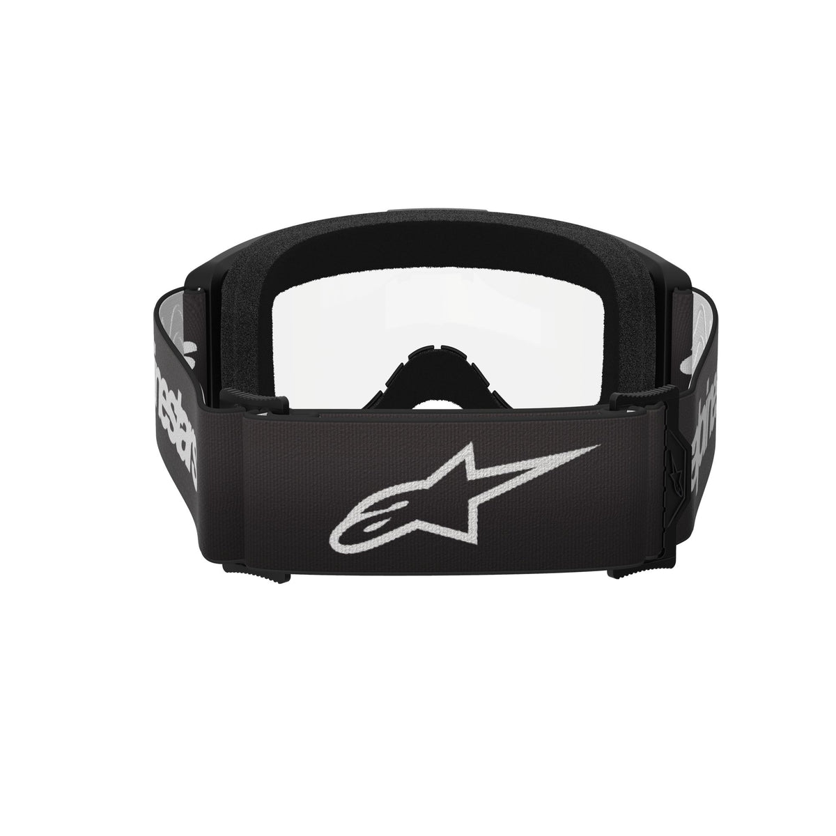 Alpinestars Vision 3 WORDMARK Zwart/Helder Crossbril