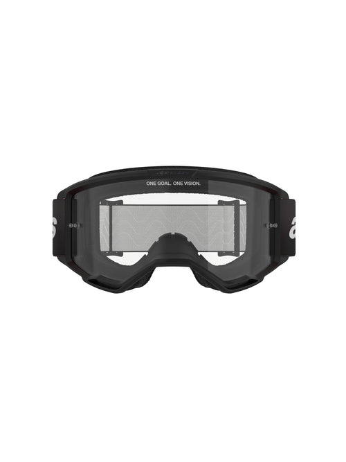 Alpinestars Vision 3 WORDMARK Zwart/Helder Crossbril