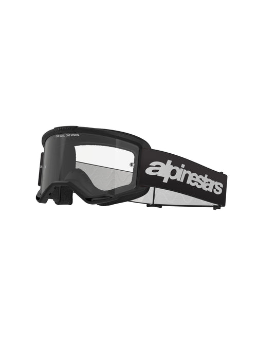 Alpinestars Vision 3 WORDMARK Zwart/Helder Crossbril