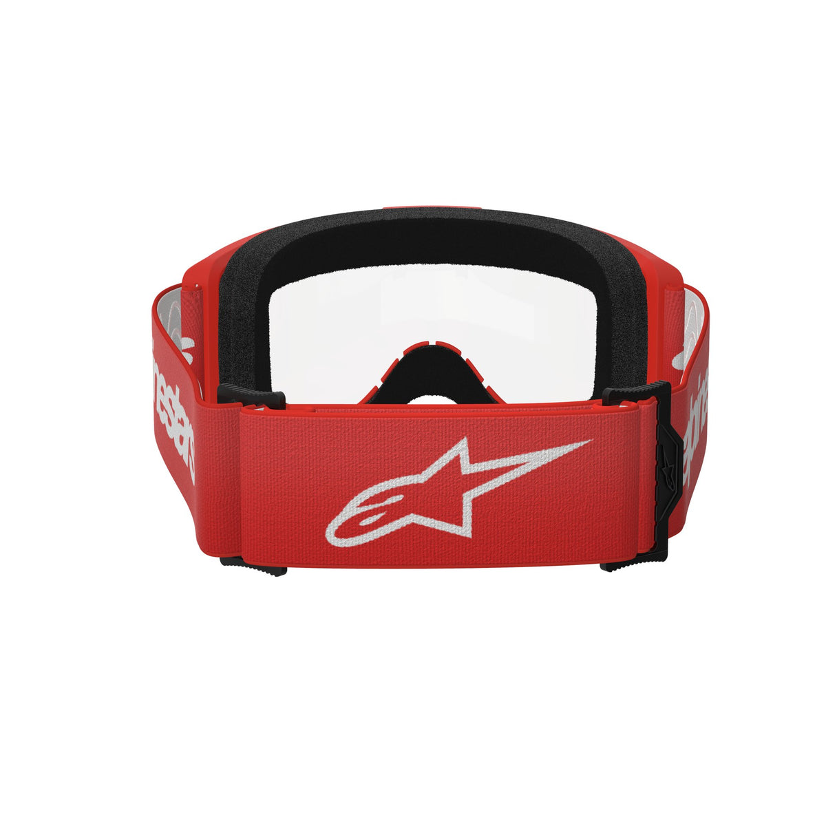 Alpinestars Vision 3 WORDMARK Rood/Helder Crossbril