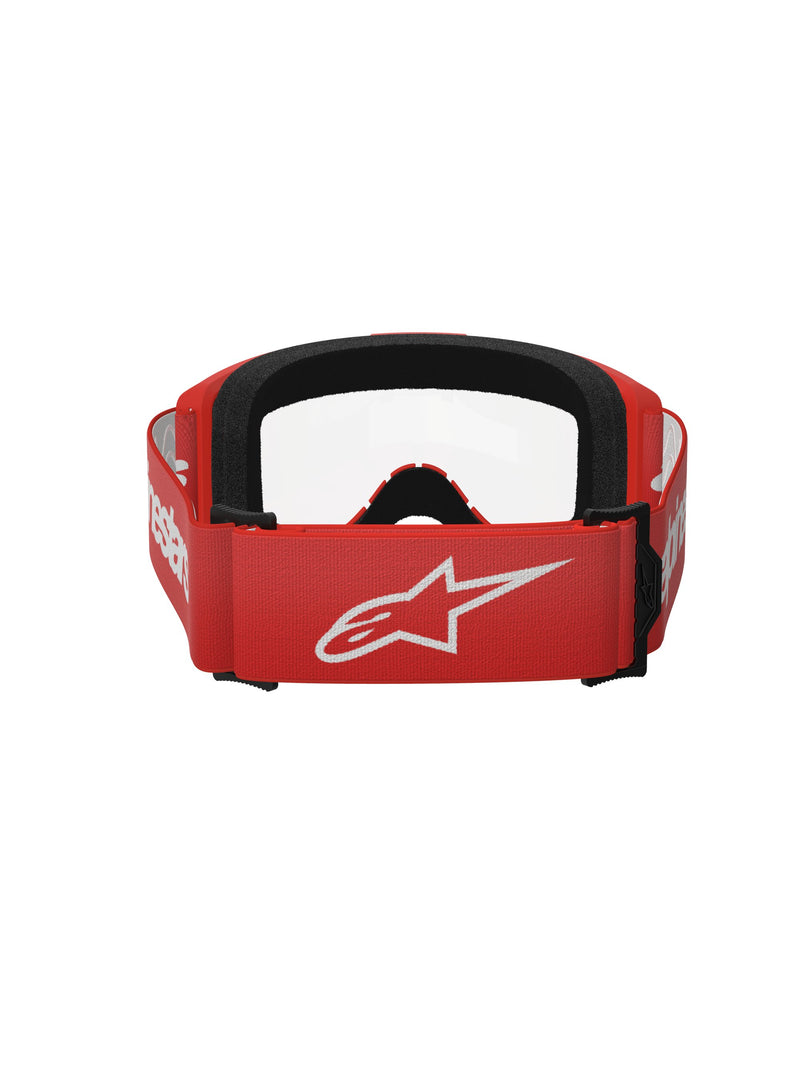 Alpinestars Vision 3 WORDMARK Rood/Helder Crossbril