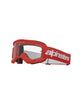 Alpinestars Vision 3 WORDMARK Red/Clear Motocross Goggles