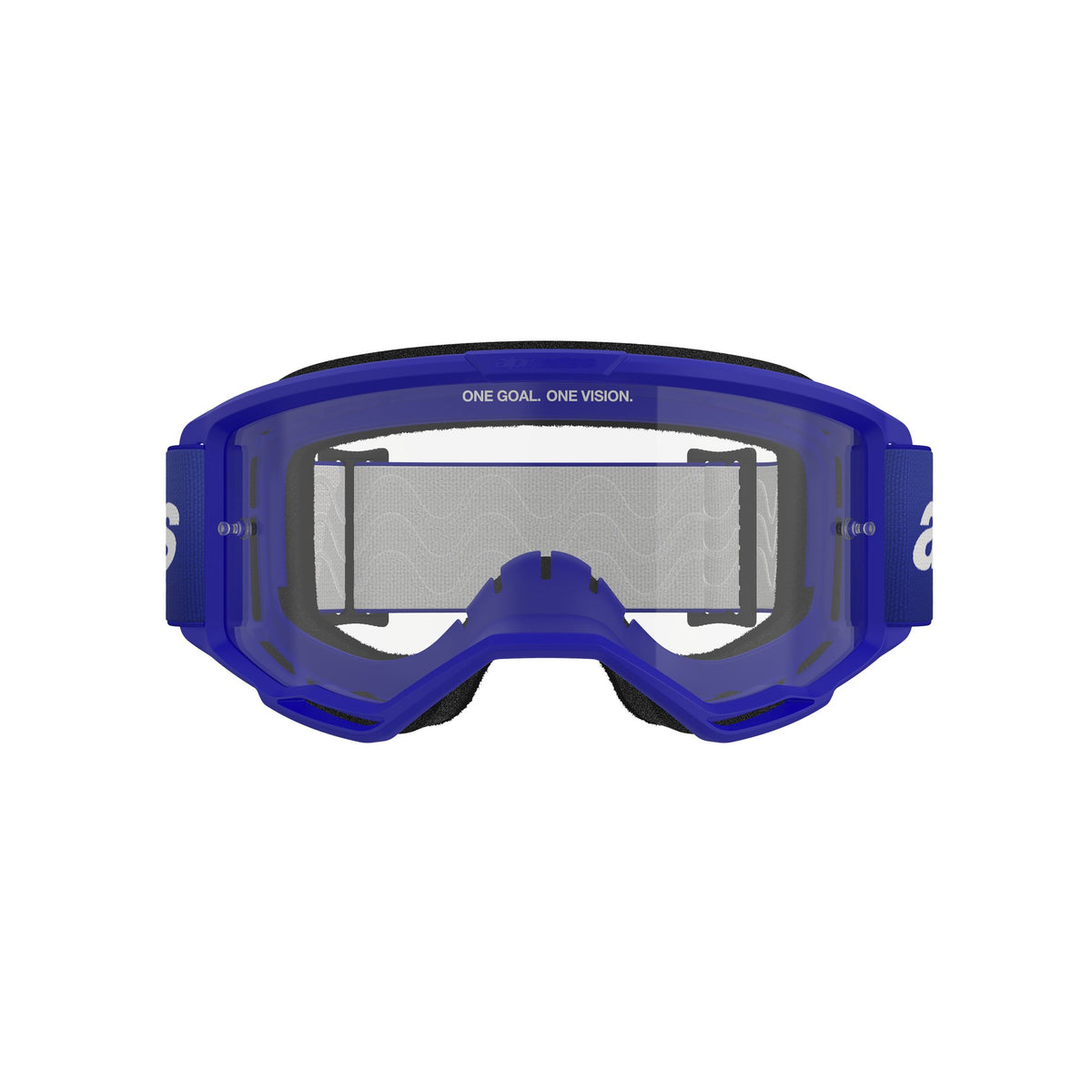 Alpinestars Vision 3 WORDMARK Blau Helder Crossbrille