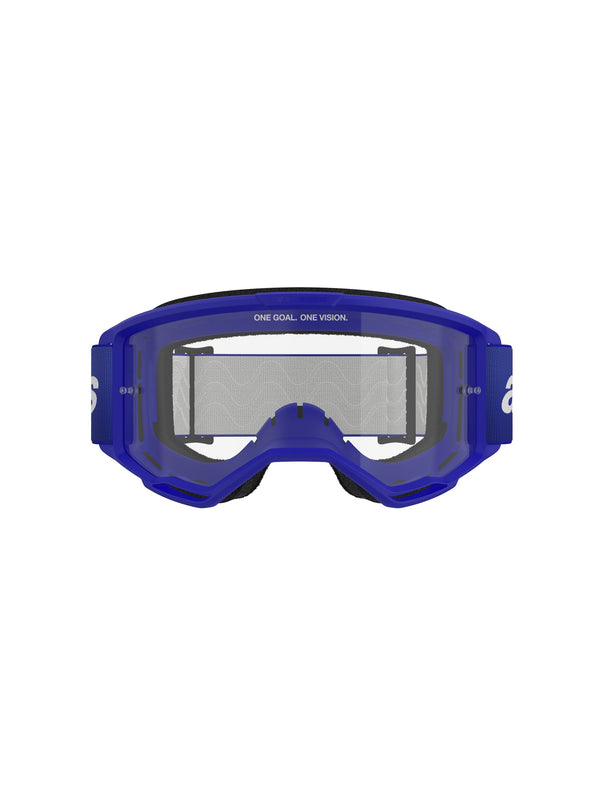 Alpinestars Vision 3 WORDMARK Blau Helder Crossbrille