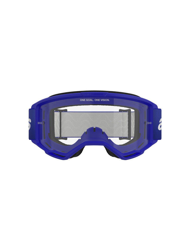 Alpinestars Vision 3 WORDMARK Blau Helder Crossbrille