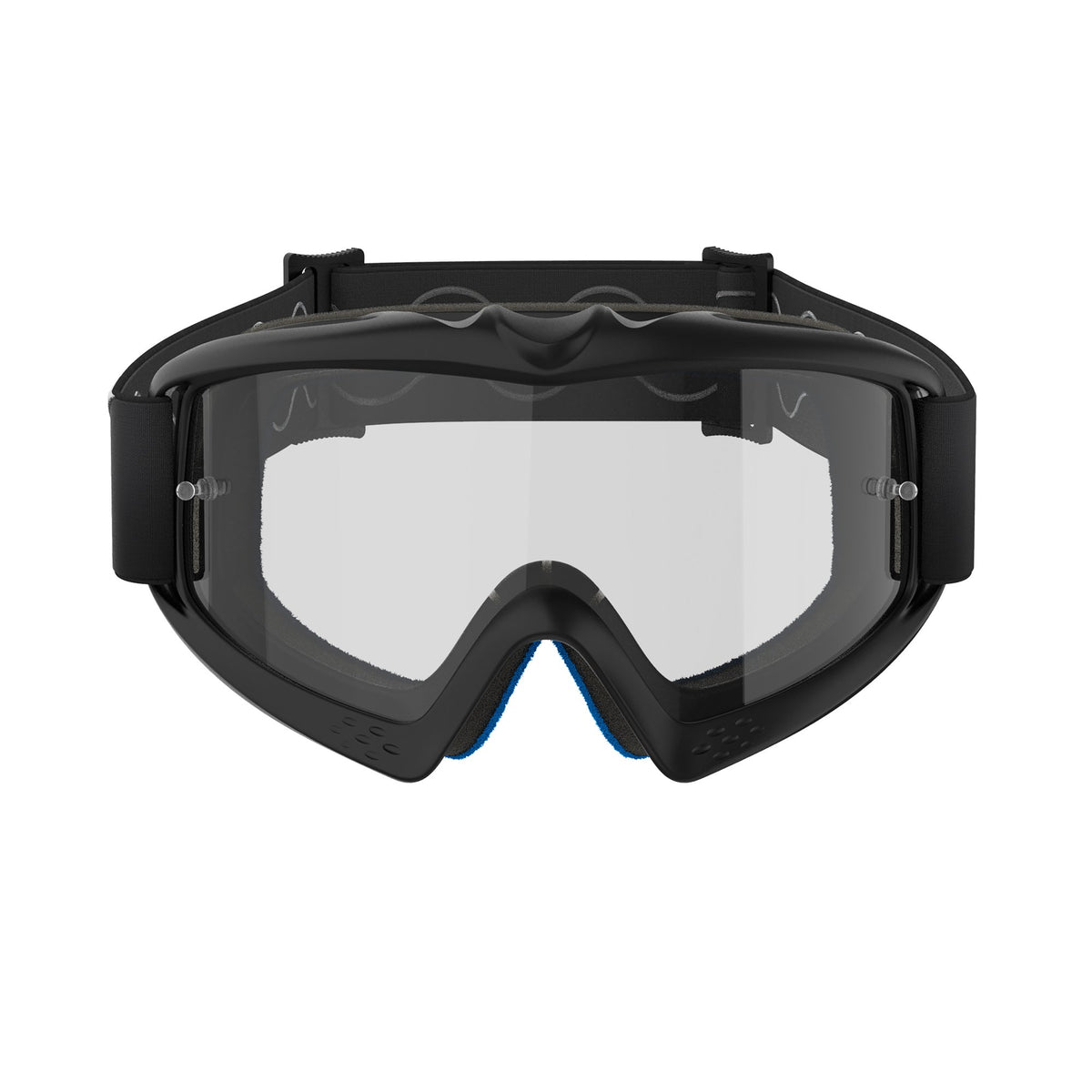 Alpinestars Vision YOUTH CORP Zwart/Helder Crossbril
