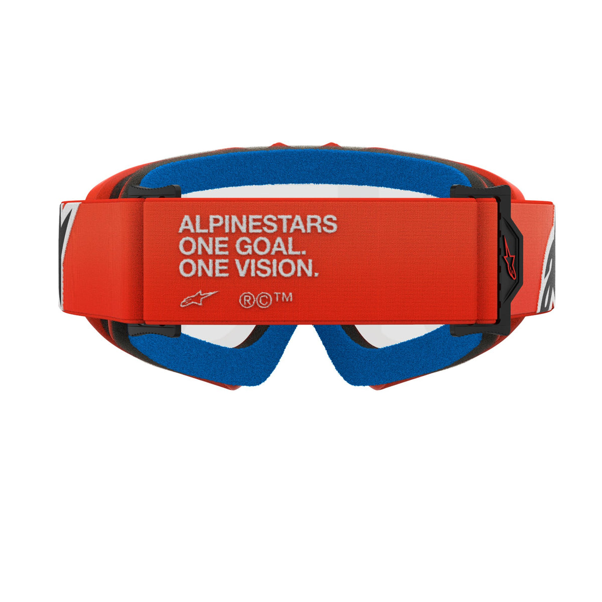 Alpinestars Vision YOUTH CORP Orange Klar Crossbrille
