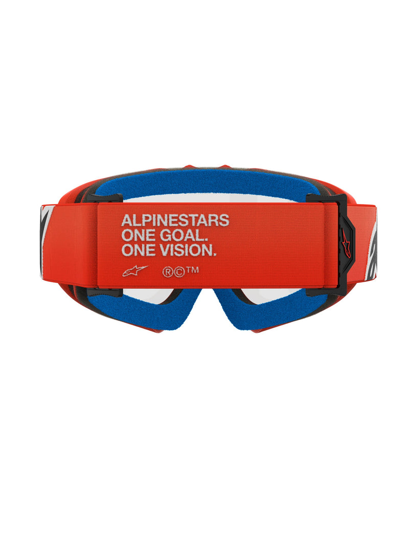 Alpinestars Vision YOUTH CORP Orange Klar Crossbrille