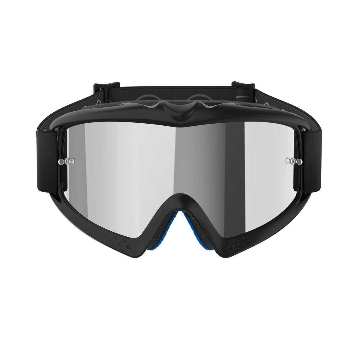Alpinestars Vision YOUTH CORP Schwarz/Spiegel Silber Crossbrille