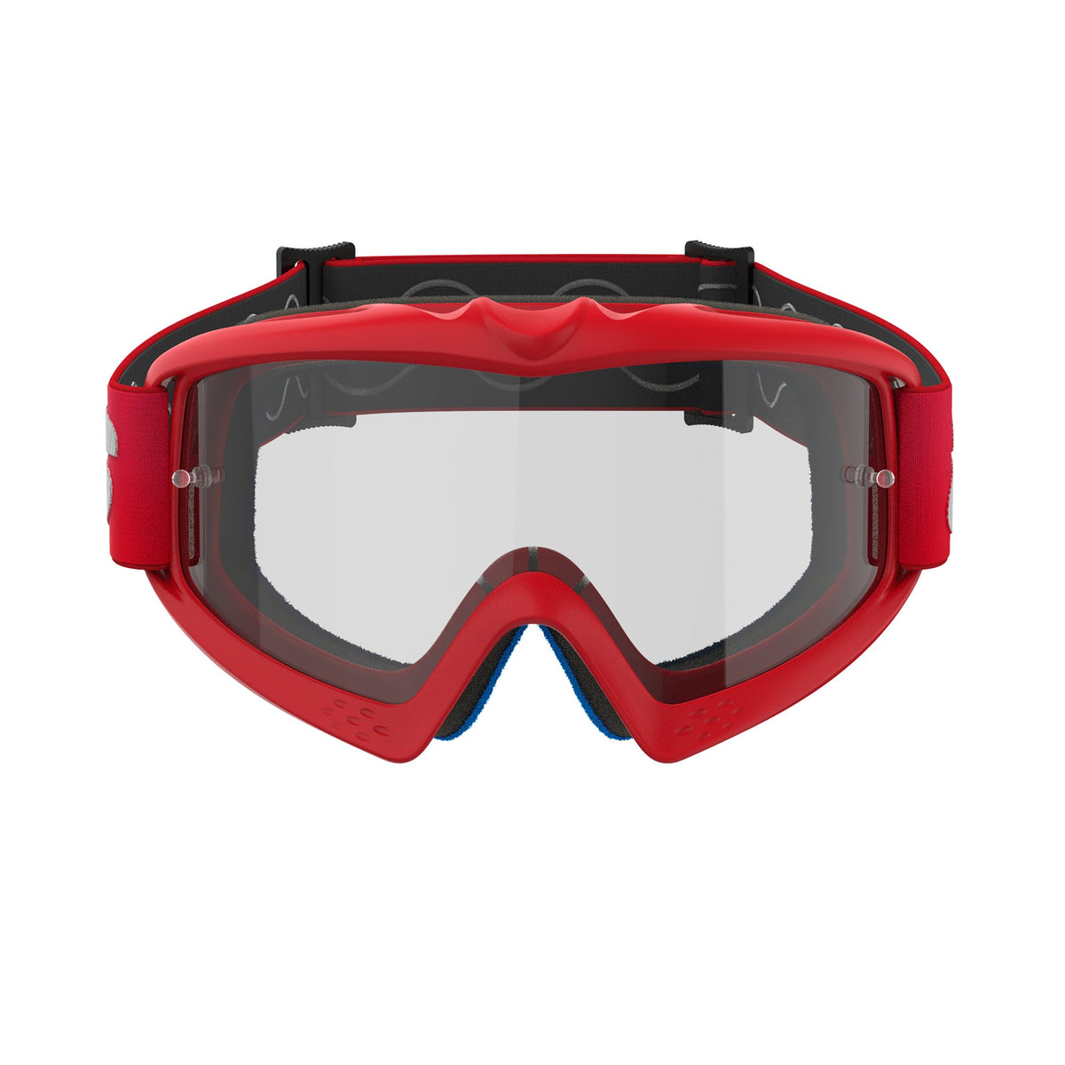 Alpinestars Vision YOUTH BLAZE Rood/Helder Crossbril