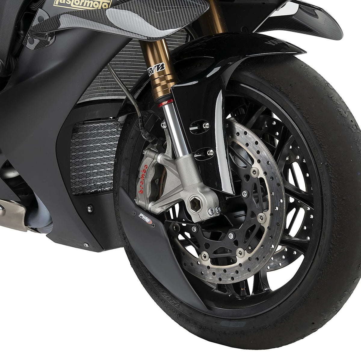 Puig Wieldeflector Yamaha YZF-R1 (2025 en later) mat zwart