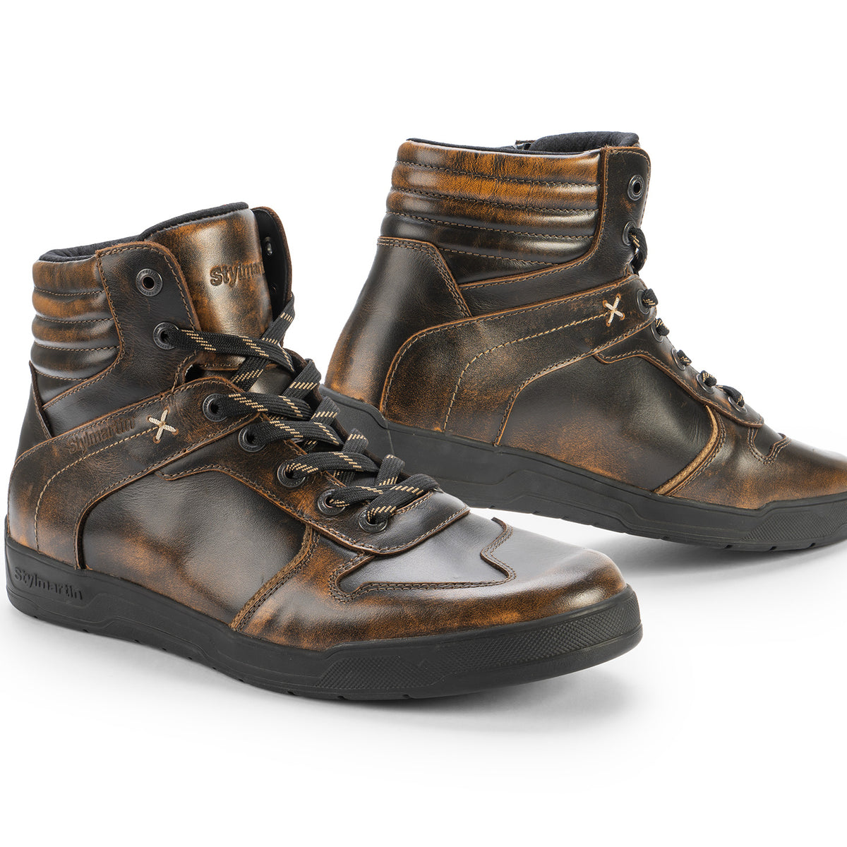 Stylmartin Iron WP Brons Motorschoenen