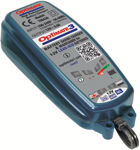 Acculader TECMATE "OptiMATE3 – General Purpose Battery Chargers kopen bij WheelsWork | Motoronderdelen, Gereedschap & Accessoires
