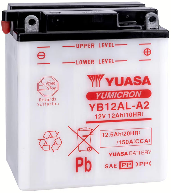 Yuasa YB12AL-A2 Motoraccu