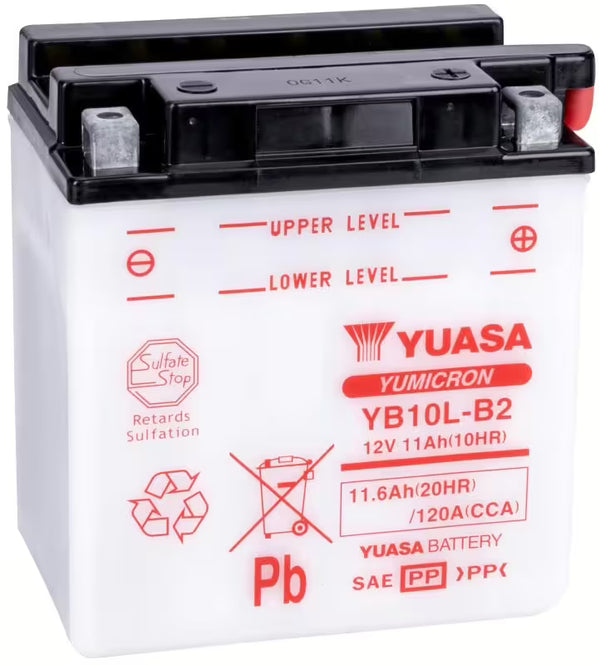 Yuasa YB10L-B2 Motoraccu