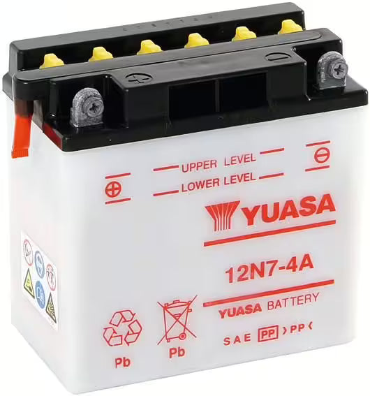 Yuasa 12N7-4A Motoraccu