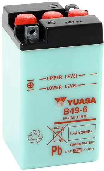 Yuasa B49-6 Motorradbatterie