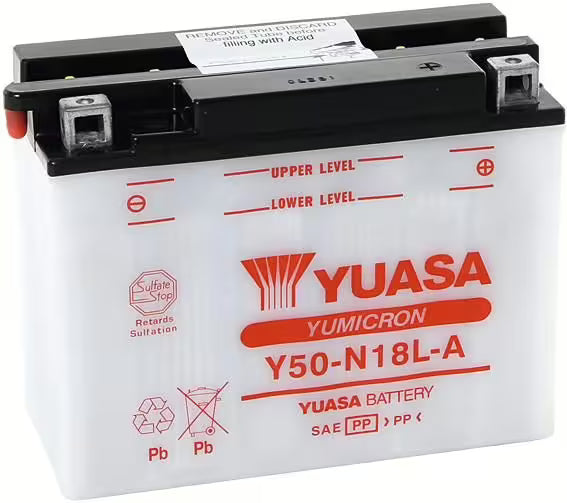 Yuasa Y50-N18L-A Motoraccu