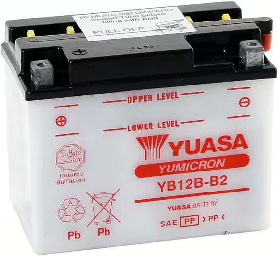 Yuasa YB12B-B2 Motoraccu