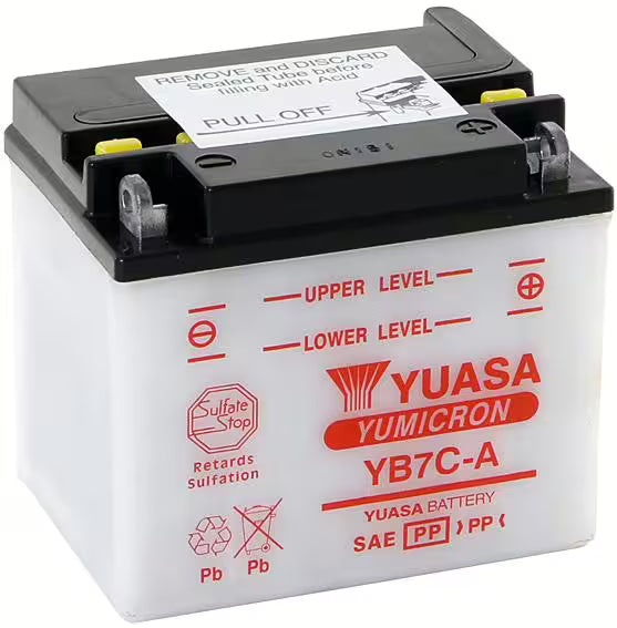 Yuasa YB7C-A Motoraccu