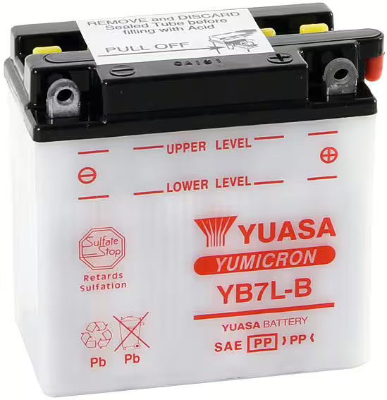 Yuasa YB7L-B Motoraccu