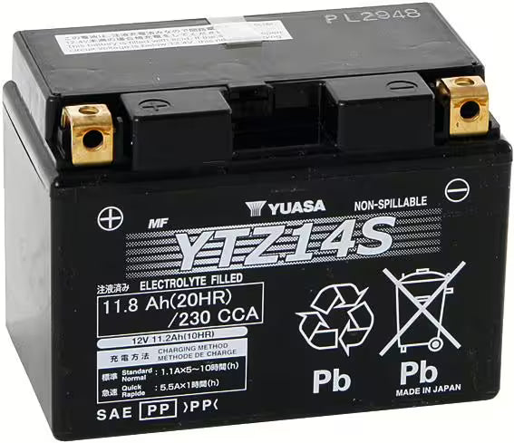 Yuasa YTZ14S Motoraccu