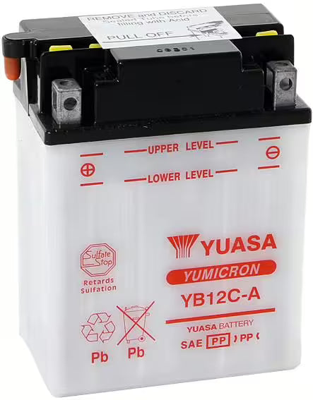 Yuasa YB12C-A Motoraccu