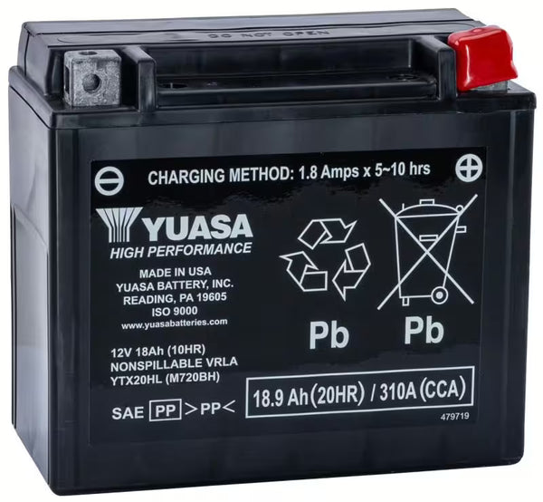 Yuasa YTX20HL Motoraccu