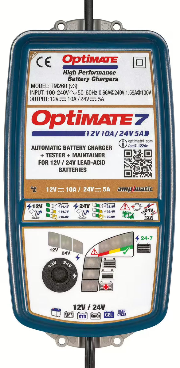 OptiMATE 7 12V–24V