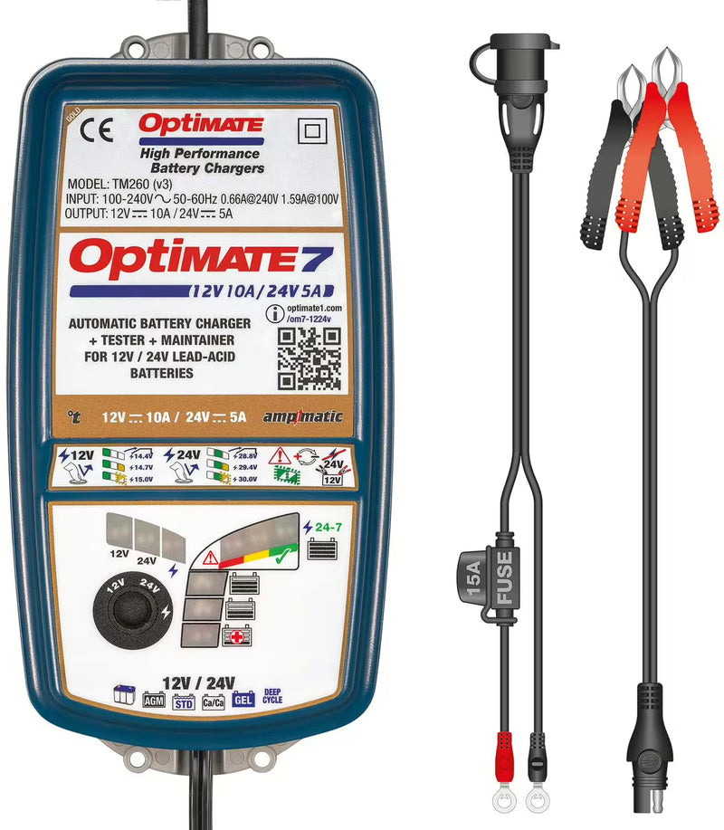 OptiMATE 7 12V–24V