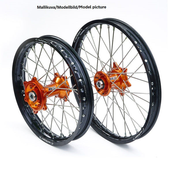 Rex Naaf 18x2,15 KTM EXC&EXC-F 22M 2024-2025 Velg zwart, Oranje