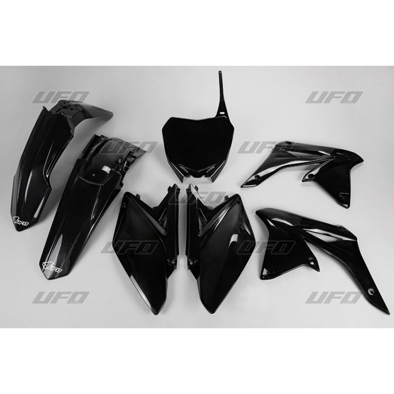 UFO Plasticset Zwart SUZUKI RM-Z250 2010-2018