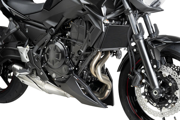 Puig Motorspoiler Kawasaki Z650 (2025 en later) mat zwart