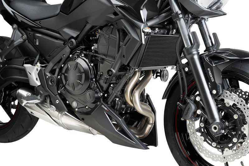 Puig Motorspoiler Kawasaki Z650 (2025 en later) mat zwart