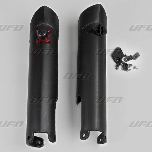 UFO Voorvorkbeschermer Zwart KTM 125 EXC/125 SX