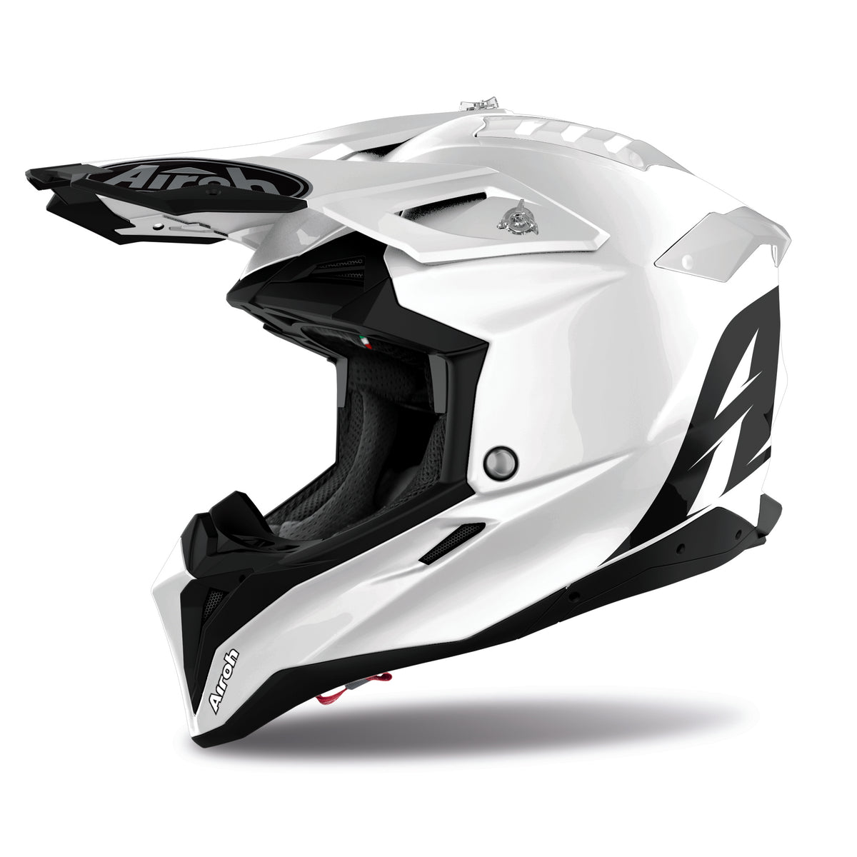 Airoh Aviator 3 Color white gloss Crosshelm