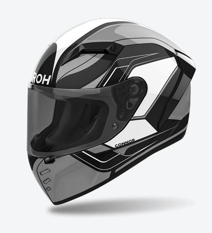 Airoh Connor Dunk Black Gloss Integraalhelm