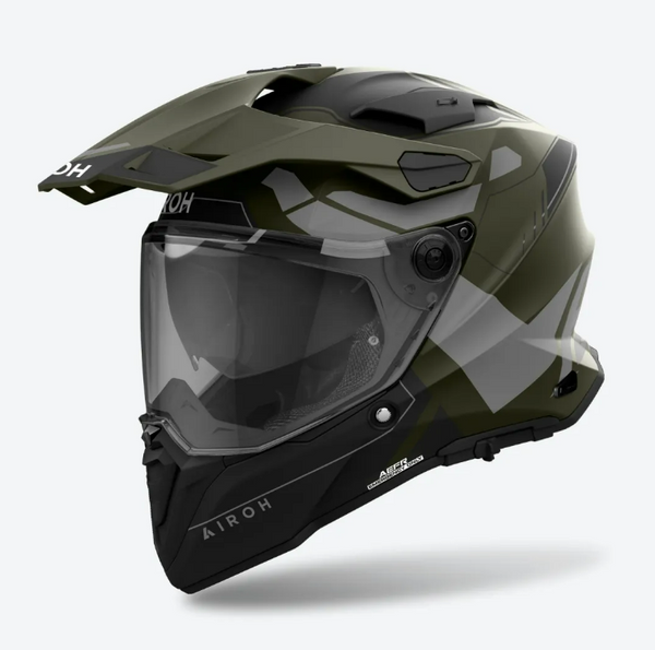 Airoh Commander 2 Reveal Military Green Adventurehelm
