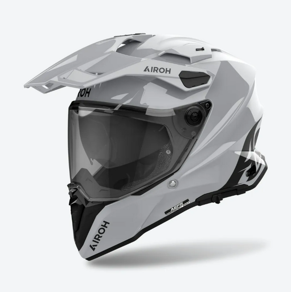 Airoh Commander 2 Color Cement Grey Gloss Adventurehelm