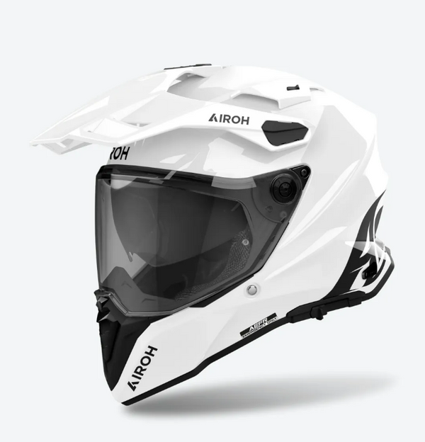 Airoh Commander 2 Color White Gloss Adventurehelm
