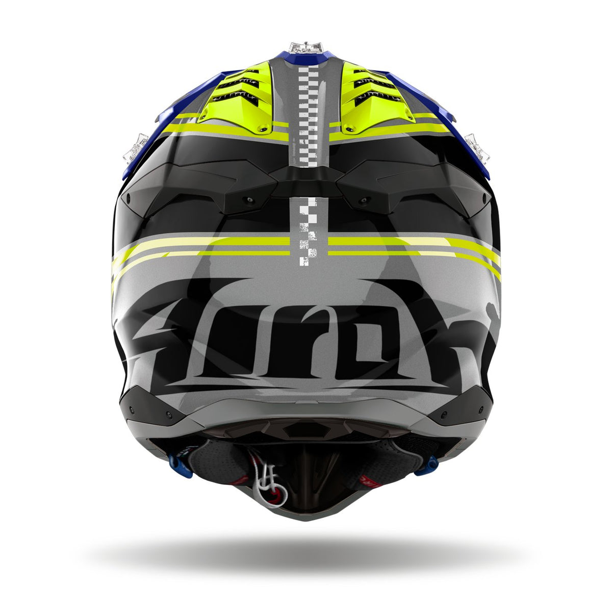 Airoh Aviator 3 Hima Blue Gloss Crosshelm