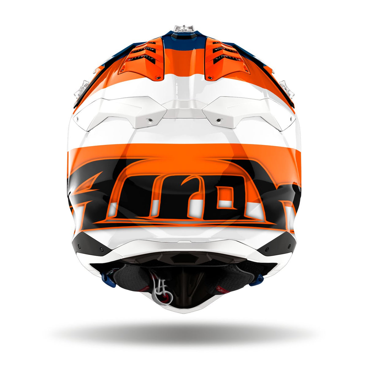 Airoh Aviator 3 Monarch Orange Gloss Crosshelm